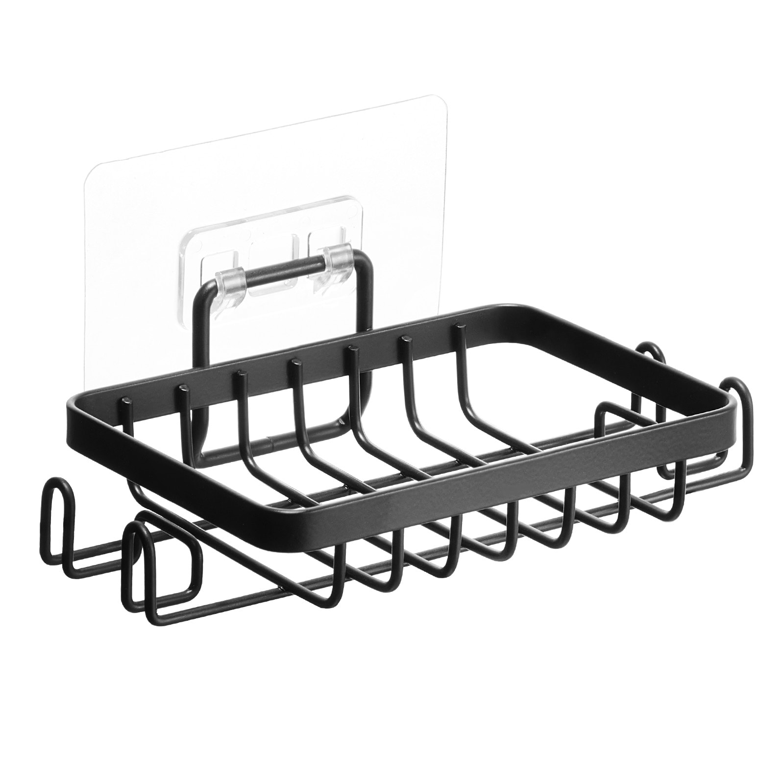 Shower Caddy 5 Pack Adhesive Bathroom Shower Storage Organization Shelves Rack_voghion.com